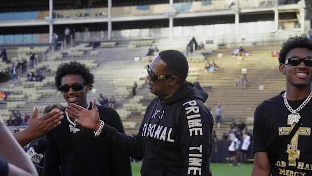 Master P with "It's Personal" Hoodie at Colorado